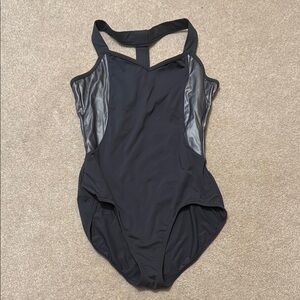 Capezio T-Back Camisole Gray Leotard